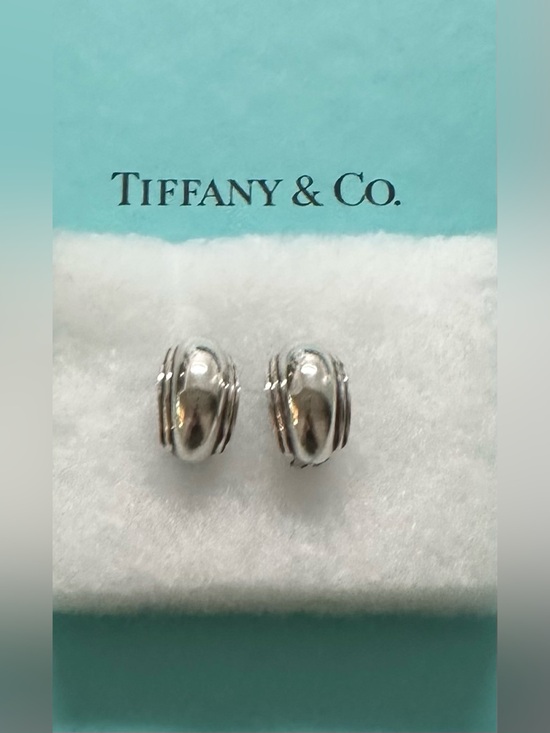Tiffany & Co. Jewelry - Tiffany & Co Shell Dome Vendome Earrings Paloma Picasso Vintage